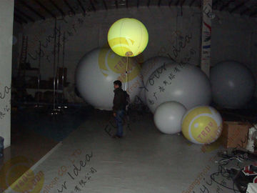 El globo inflable colorido del PVC, ignifuga el globo de la publicidad del grueso de 0.18m m