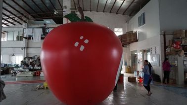 impresión hecha juego color pomiforme de Pantone de los globos de la altura de los 3.5m grande