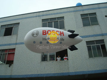 Custom Filled Helium Advertising Balloons Zeppelin with PVC Material for Science Research