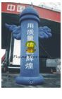 el helio azul de la publicidad de los 8m hincha el pilar inflable para el negocio promocional exportadores 