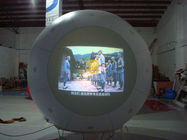 Globo inflable del helio de la proyección del PVC del gigante 0.2m m para los acontecimientos políticos exportadores 