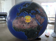 la tierra inflable enorme del helio de los 2m hincha el globo con la impresión total de Digitaces con el dpi 540*1080 para la feria profesional exportadores 