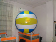 Globos del voleibol de los deportes del diámetro de la prenda impermeable el 1.5m con el PVC de 0.18m m para el desfile exportadores 