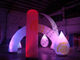 China La publicidad del globo inflable del arco llevó la iluminación para la decoración del festival exportador 
