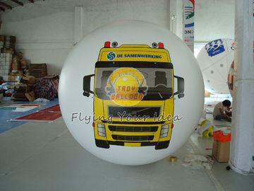 la publicidad grande inflable de los 5*2.2m imprimió el globo del helio con la impresión digital para el partido